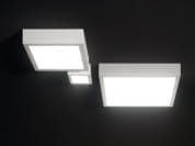 Box Светодиодное стекло и алюминиевый потолочный светильник Linea Light Group PID431318