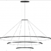 CF4L-00X9AZRU14 подвесной светильник Leds C4 Circular Outward 3 Rings (ø1200 ø900 ø600) белый