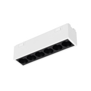 магнитный трековый прожектор белого корпуса с направленным светом для системы VIBE 48V