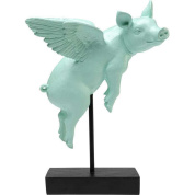 56905 Flying Pig Turquoise 29cm Kare design статуэтка