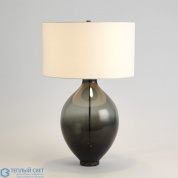 Amphora Glass Table Lamp-Grey Global Views настольная лампа
