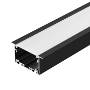 033534 Arlight Профиль S2-LINIA69-F-2500 SEAMLESS BLACK