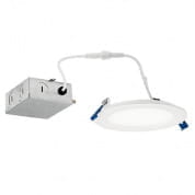 Direct-to-Ceiling 5" Round Slim 3000K LED Downlight White встраиваемый потолочный светильник DLSL05R3090WHT Kichler