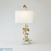 Ginkgo Table Lamp-Brass Global Views настольная лампа