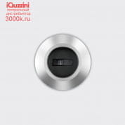 E092 Light Up iGuzzini Floor recessed Orbit D=50mm - Blade optic