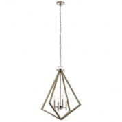 Deryn 24.25" 4 Light Chandelier Distressed Antique Grey люстра 43034DAG Kichler