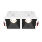 Встраиваемый светильник Alfa LED 4000K 2x10Вт 36° Dim Triac, Maytoni, DL043-02-10W4K-D-SQ-WB