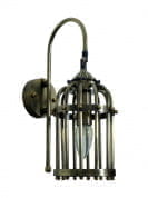 Antique Finished Small Birdcage Wall Light бра FOS Lighting BirdCage-S-WL1