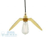 Dodoma Подвесной светильник ручной работы из латуни Mullan Lighting MLP404ANTBRS