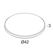 19810 0050 Delta Light ACCESSORIES СТЕКЛО SBL 42