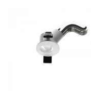 встраиваемый потолочный светильник даунлайт с изогнутым зеркальным отражателем IP44