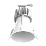 уличный встраиваемый светильник даунлайт с радиатором охлаждения