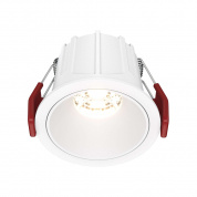 Alfa LED Maytoni встраиваемый светильник DL043-01-10W3K-RD-W белый