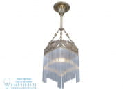 Venice Подвесной светильник из латуни ручной работы Patinas Lighting PID255273