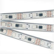 027164 светодиодная лента ARLIGHT SPI-5000P-AM 12V White 6000, 5060, 60 LED/m, x 3