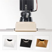 встраиваемый точечный светильник с квадратным адаптером