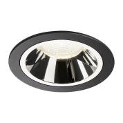 1003969 SLV NUMINOS® L DL светильник встраиваемый 700мА 25.4Вт с LED 4000K, 2350лм, 55°, черный/хром