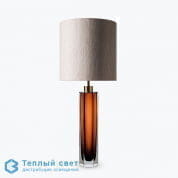 Diamond Column   Small настольная лампа Bella Figura tl704 fn tobacco and clear large