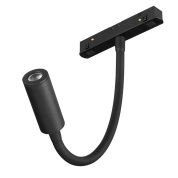 гибкий магнитный трековый светильник с поворотной головкой для системы ORIENT 48V