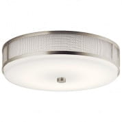 Ceiling Space 13.25" LED Flush Mount Brushed Nickel потолочный светильник 42379NILEDR Kichler