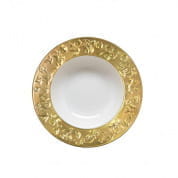 Taormina gold rim soup plate ø 22 cm тарелка, Villari