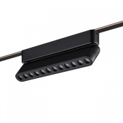 накладной магнитный светильник прямоугольной формы с многолинзовой оптикой для магнитного трека 24V