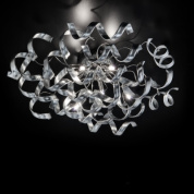 Metal Lux Astro PL S небольшой современный потолочный светильник хром; серебро 206.380.15