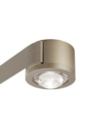 встраиваемый потолочный светильник в оттенке шампань