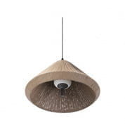 71579C-06 SAIGON OUT PENDANT LAMP T70 BROWN CONE CAP подвесной светильник Faro barcelona