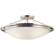 23.25" 4 Light Semi Flush Brushed Nickel потолочный светильник 42025NI Kichler