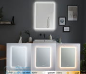 78951 LED Illuminated mirror HomeSpa LED Illuminated mirror Mirra IP44 White Switch 1600lm 230V 22W dimmable Mirror/White Зеркальные светильники Paulmann