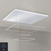 CORNICE-S853TO Icone Cornice SOSPENSIONE 3 74,5W 3000K TITANIO Одинарный подвес