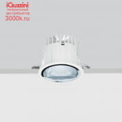 N129 Reflex iGuzzini wall-washer luminaire - Ø 125 mm - warm white - frame
