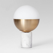 43.402 настольная лампа Imperiumloft Geneva globe marble