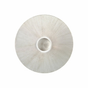 настенный светильник белый с теплым оттенком и матовым ободом