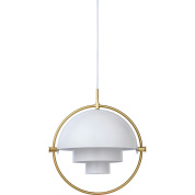 10014448 GUBI Multi-Lite подвесной светильник полусферической формы белого цвета