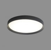 ACB Iluminacion Минск 3758/60 Потолочный светильник Textured Black, LED 1x42W 3000K 3208lm, Integrated LED