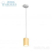Kolarz TUBE A1347.31.Au/10 подвесной светильник золото 24 карата ø8cm высота 1cm мин. высота 150cm 1 лампа gx53