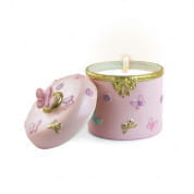 Butterfly scented candle - pink ароматическая свеча, Villari