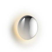 уличный настенно-потолочный светильник с зеркальной поверхностью