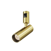 треки с магнитным светильником латунного цвета с регулируемым направленным светом для магнитной трековой системы