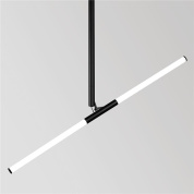 потолочный линейный светильник с узким корпусом