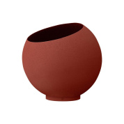 504679002017 GLOBE AYTM Кашпо-шар насыщенного красно-кирпичного цвета Ø60 см