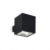 123080 SNIF AP1 SQUARE Ideal Lux настенный светильник черный