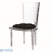 Marilyn Acrylic Side Chair-Black Global Views кресло