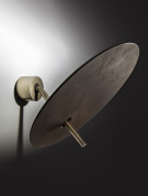 Luà Icone Накладное бра круглый черный i-c-0183