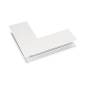 угловой соединитель белый для магнитного трека системы MAG-45