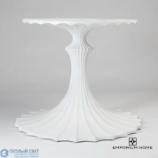 Flute Table Base-White-34 Global Views стол