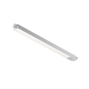 линейный трековый светильник белого цвета с диффузным рассеивателем однофазный Unity