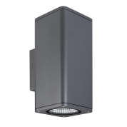 046194 Arlight Светильник LGD-EVO-WALL-TWIN-S100x100-2x12W Day4000 (GR, 44 deg, 230V)